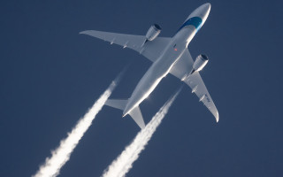 Ei q jet smoke trail - a jet free wallpaper