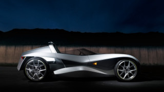 Futuristic car fullmoon fence digital - concept design free wallpaper