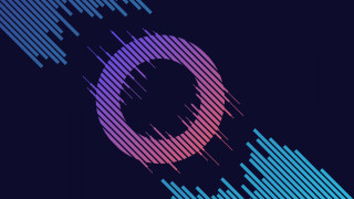 Colorful circle dark blue pink - hq free wallpaper