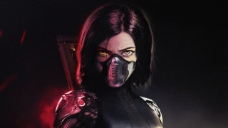 Woman gun mask cobra blackhair - promotional free wallpaper for desktop