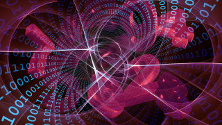 Spiral numbers red blue fractals - image of a spiral free wallpaper