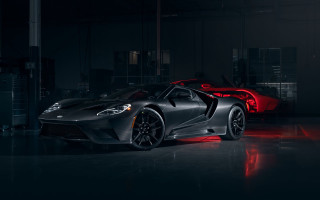 Black sports car red light 5 - the wall free wallpaper
