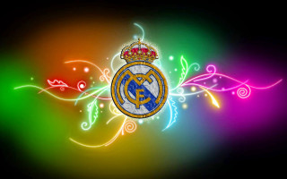 Colorful wallpaper soccer ball crown - photo real free wallpaper