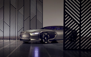 Futuristic car dimly lit room - didier mouron free wallpaper