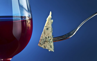 Cheese fork wine blue sky - bourgeoi free wallpaper