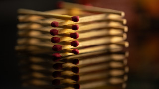 Matches stacked tiltshift shallowdepth blurry - a table top free wallpaper