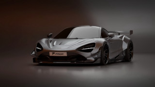White sports car studio dark - antoni pitxot free wallpaper
