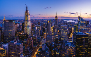 Tokyo skyline night city lights 3 - neoism free wallpaper