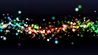 Blurry christmas lights hologram santa - a blurry image free wallpaper