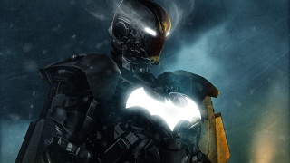 Batman armor helmet rain weapon - his hand free wallpaper