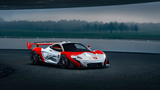 Red white sports car road - aimitsu free wallpaper