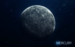Mercury spacecraft starry sky festival - a large object free wallpaper