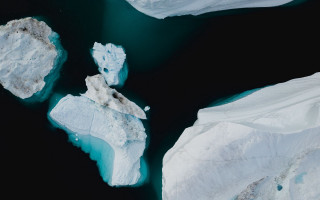Icebergs melting ecological art microscopic - melting free wallpaper