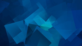 Blue abstract squares geometric art - small square free wallpaper