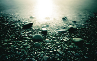 Beach rocks sunshine water nature - adobe lightroom free wallpaper