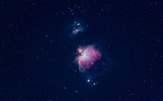 Stars pink star blue background - free stars wallpaper for desktop