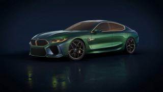 Green car dark room black - green free wallpaper