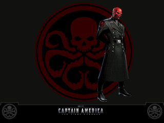 Man uniform red skull emblem - doc hammer free wallpaper