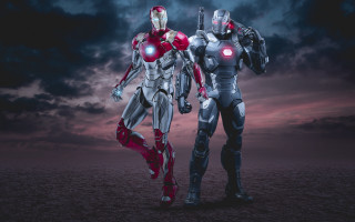 Men costumes field sky clouds - costume free wallpaper