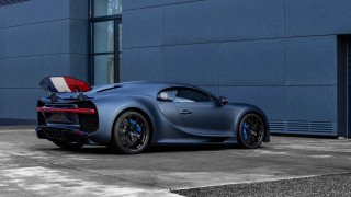 Blue sports car panfuturism matte - andrew law free wallpaper