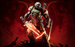 Glowing sword demon armor fire - sword free wallpaper