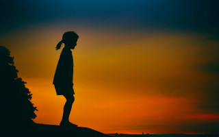 Hill skateboard sunset tree building - a skateboard free wallpaper