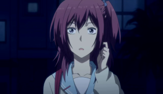 Purple haired girl sailor uniform 2 - a cell phone free wallpaper