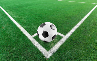 Soccer ball field white lines - a white line free wallpaper
