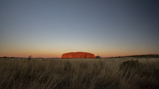 Large rock field sunset australian - sunset free wallpaper