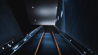 Escalator light stairs scenery tiles - diffuse free wallpaper
