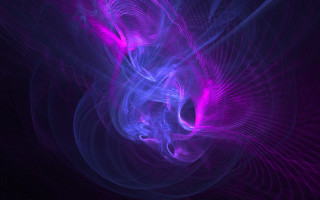 Purple blue abstract swirls glowing - swirl free wallpaper