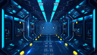Futuristic urban cyberpunk neon cityscape - beeple free wallpaper
