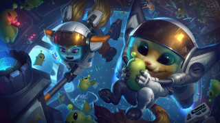 Cat space suit apple furry - art free wallpaper