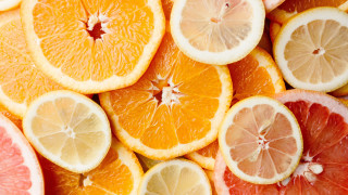 Oranges lemons closeup food art - arcimboldo free wallpaper
