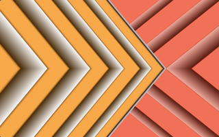 Orange brown diagonal pattern geometric - line free wallpaper