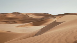 Sand dunes sky clouds desert - art free wallpaper for desktop