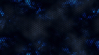 Blue stars davida hexagons geometric - geometric abstract art free wallpaper