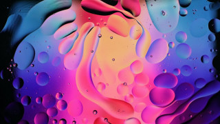 Colorful liquid painting bubbles water - elizabeth murray free wallpaper