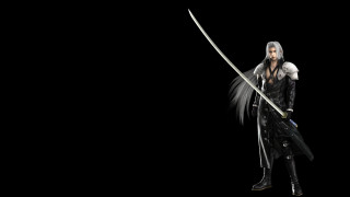 Sephiroth sword black outfit wings - a black outfit free wallpaper for desktop