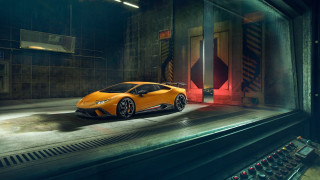 Yellow sports car garage soundboard - a yellow sports car free wallpaper