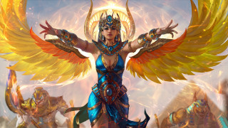 Angel wings halo fantasy art - clint cearley free wallpaper