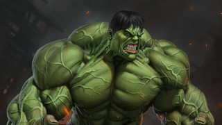 Hulk open mouth hands hips - his hip free wallpaper