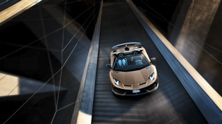 Car tunnel surfboard panfuture computer - roof free wallpaper