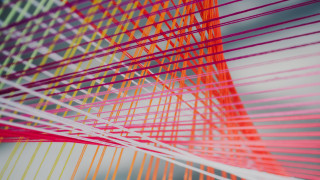 Colorful object lines sky generative - anni alber free wallpaper