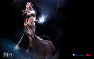 Woman costume sword glowing ball - league of legends concept art free wallpaper