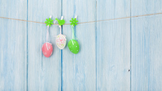 Toothbrushes green pink line blue - pastel color free wallpaper