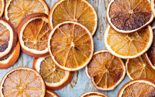 Oranges table cut half stilllife - cut free wallpaper