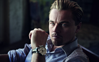 Handsome man wearing watch sitting - his wrist free wallpaper