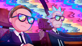Couple car funk psychedelic beeple - a man in a suit and tie free wallpaper