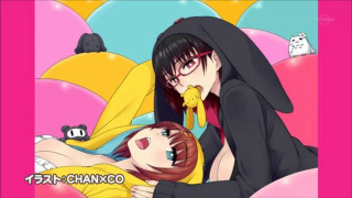 Anime couple bed cartoon style - bian shoumin free wallpaper